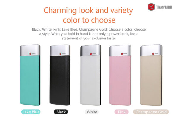 Transparent Power Bank DP662 - Image 2